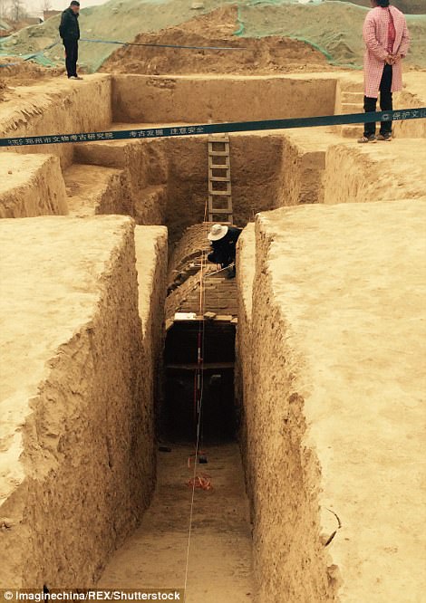 Pyramids discovered in China