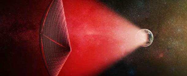 Harvard scientists believe the mysterious cosmic signals are to propel extraterrestrial ships