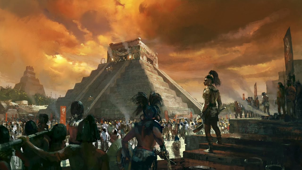 Beings of other worlds created the human being according to the Book of the ancient Mayas