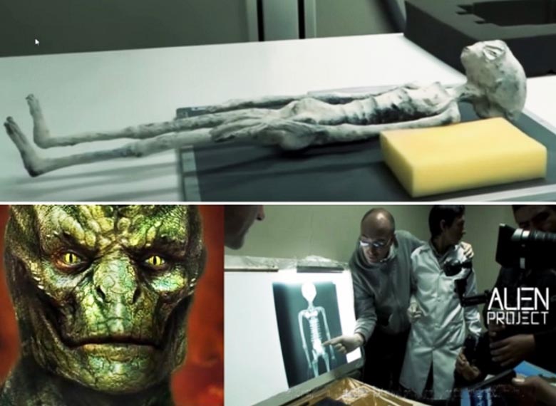 Extraterrestrial mummy found in Peru, substantially belongs to reptilian type