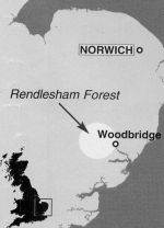 location of Rendlesham Forest incident