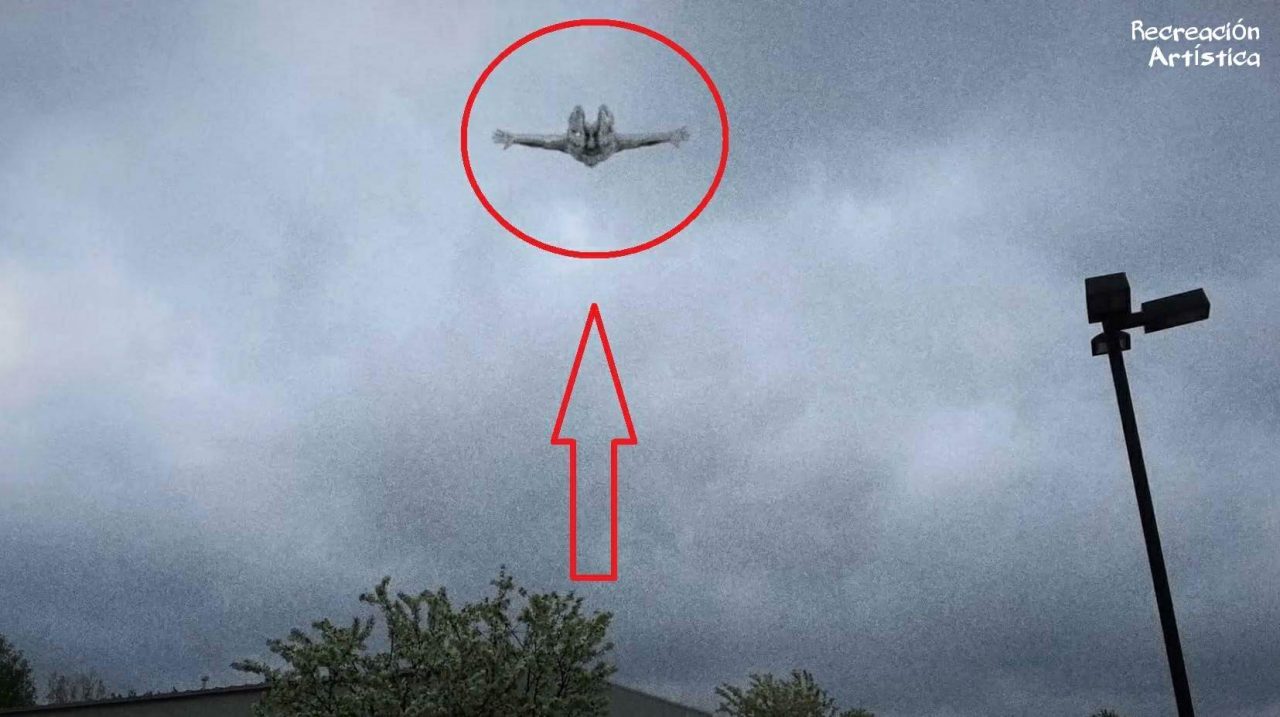 A “Flying Humanoid” About Phoenix, USA Unleashes the Controversy on the Internet (Video)