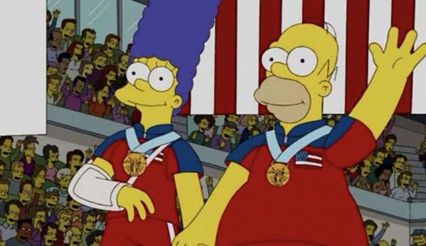 And they have done it again: The Simpsons predict the United States Olympic gold in curling