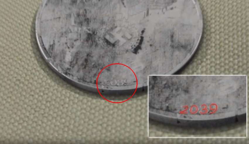 A Man In Mexico Found A Nazi Coin Of The Year 2039: Time Travel Or Parallel Universe?