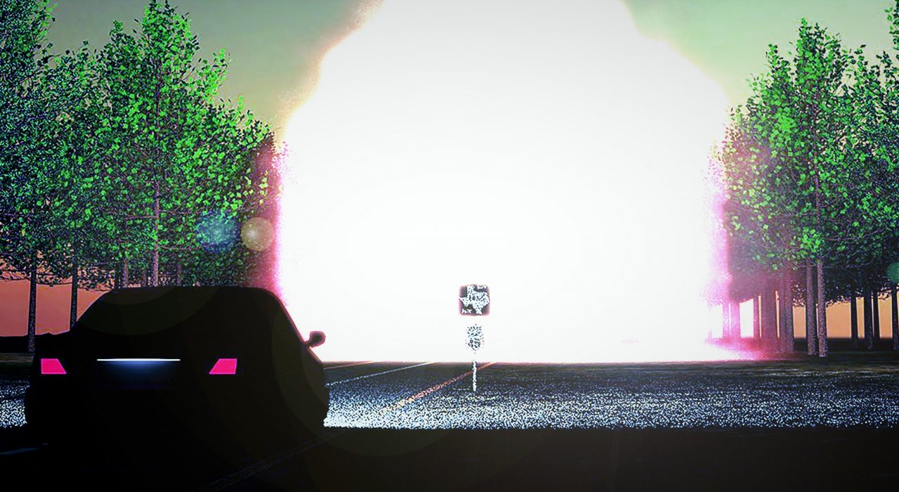 Strange incident “Space-Time” suffered by a woman on a road in Spain