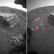 Alien movement on mars