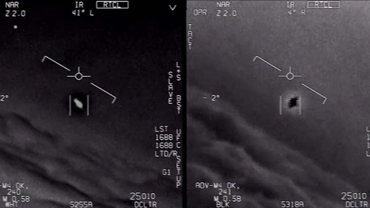A leaked Pentagon report confirms a meeting between fighter jets and a UFO