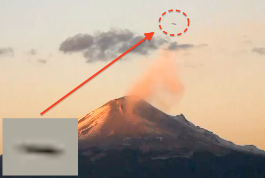 aliens use volcanoes