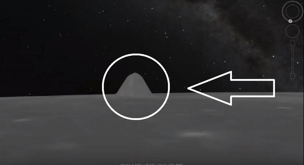 Google Moon reveals a strange “Pyramid” on the lunar surface