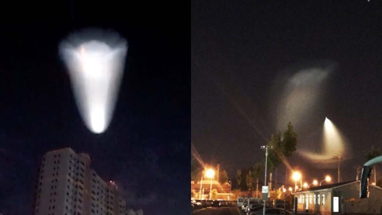 A mysterious flying object in China causes panic, and it is not a rocket
