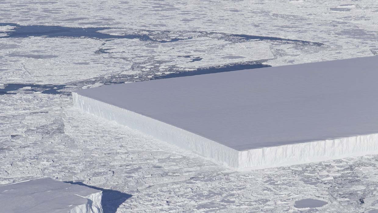 nasa iceberg perfectamente rectangular 1