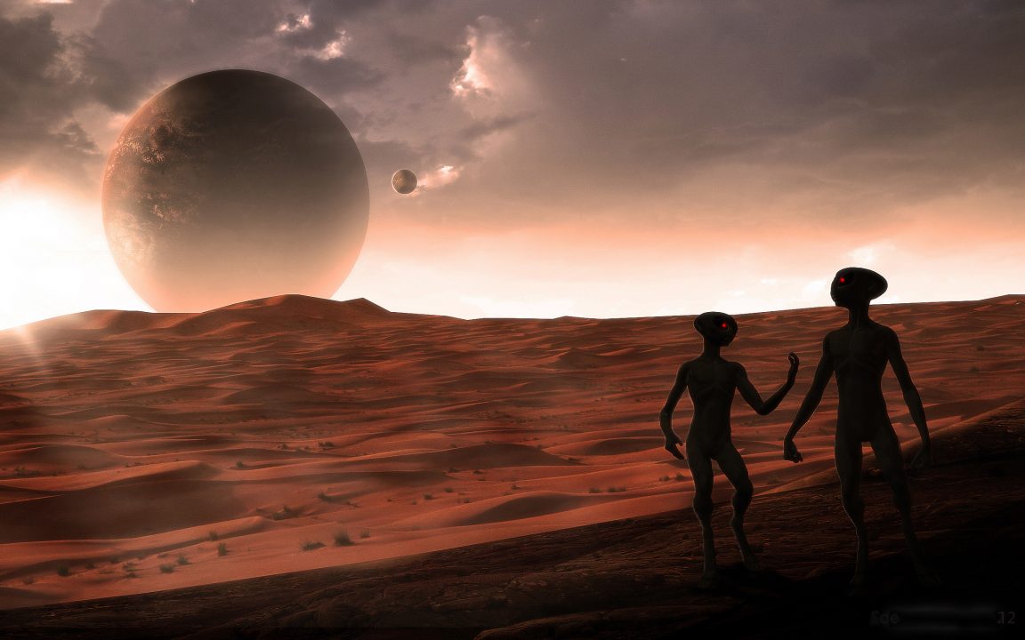 A giant alien race inhabited Mars in the past