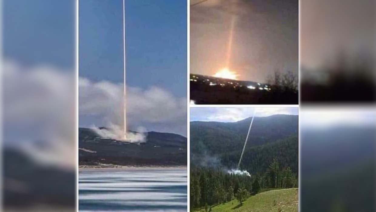 Images show that the historic California fires were caused by directed energy weapons