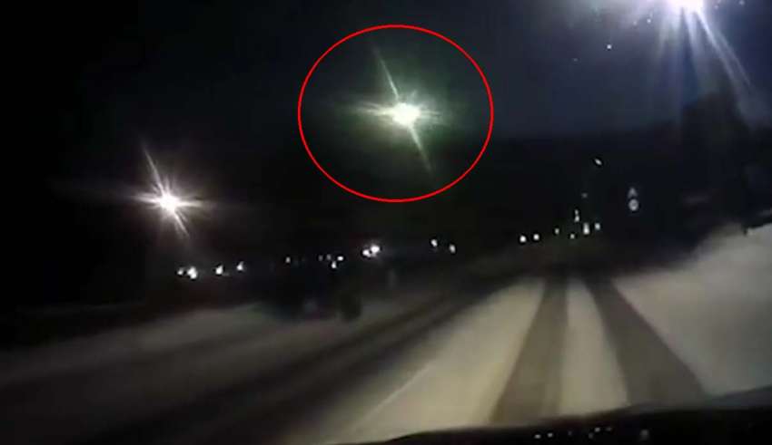 Dozens of people see a UFO crashing in Russia, near Tunguska