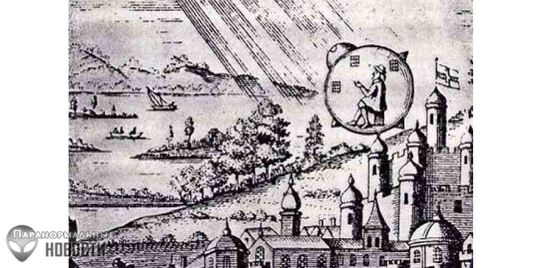 The crash of a UFO or Time Traveler in 1790 in France