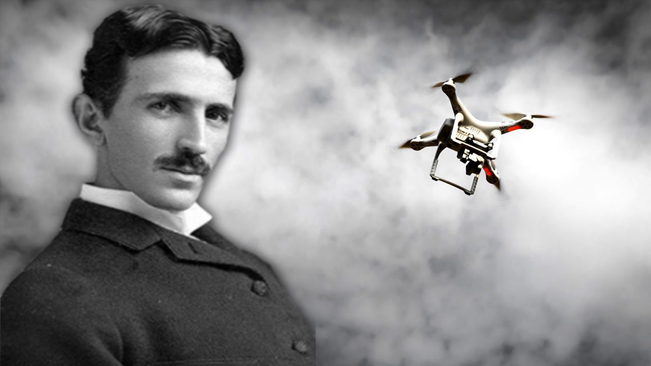 Nikola Tesla patented a Drone in 1898