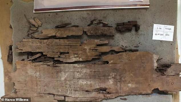 The oldest map of the underworld discovered in Egypt: Etchings on coffin show how the dead had to get past the lake of fire and knife