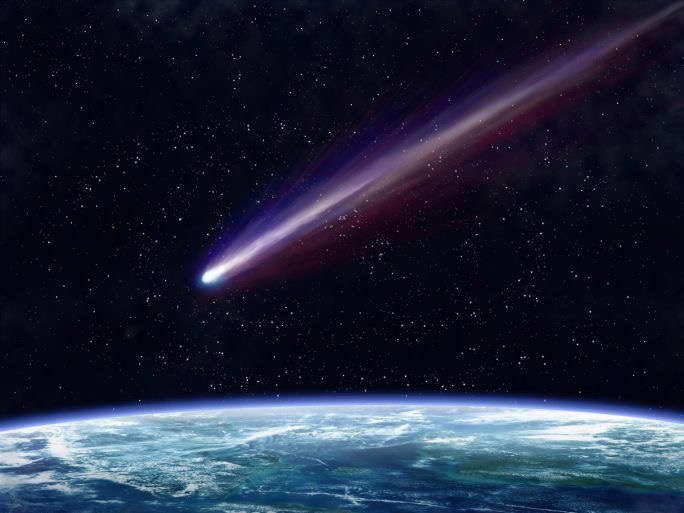 Harvard astrophysicists :Ancient life might have escaped Earth and journeyed to alien stars 1 Comet