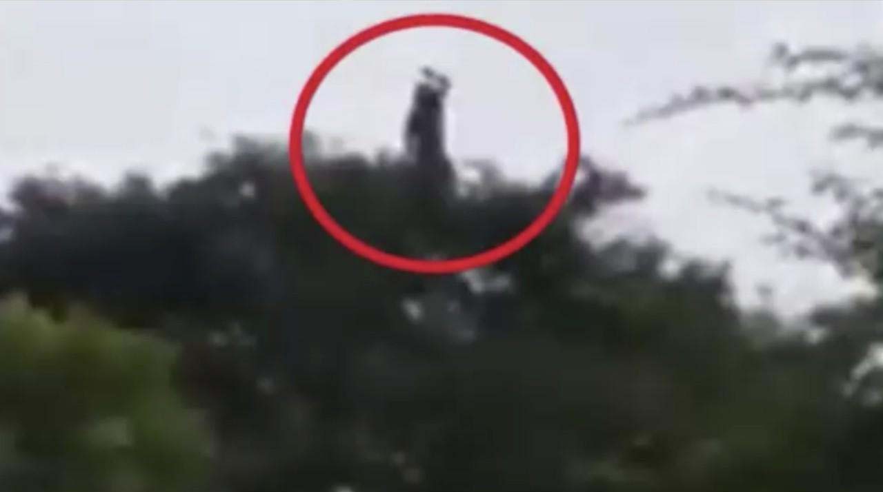 A chilling video shows La Llorona in a town in Colombia