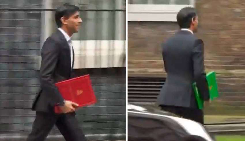 British minister’s folder mysteriously changes color during live broadcast : A glitch in the matrix