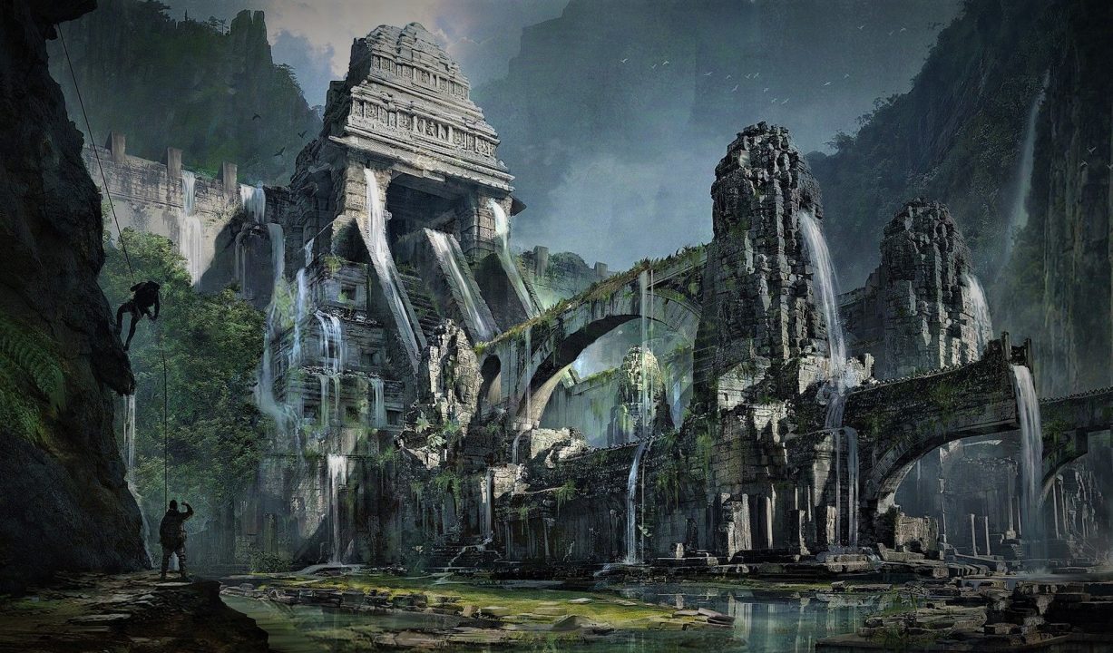 The lost city of Dwarka that was destroyed by an unknown force or vimanas