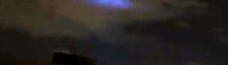 Strange blue lights are appearing in the skies around the world
