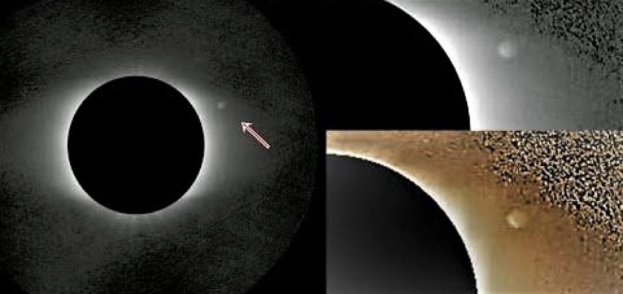 NASA Video shows a huge UFO near the sun 1 UFO near the sun
