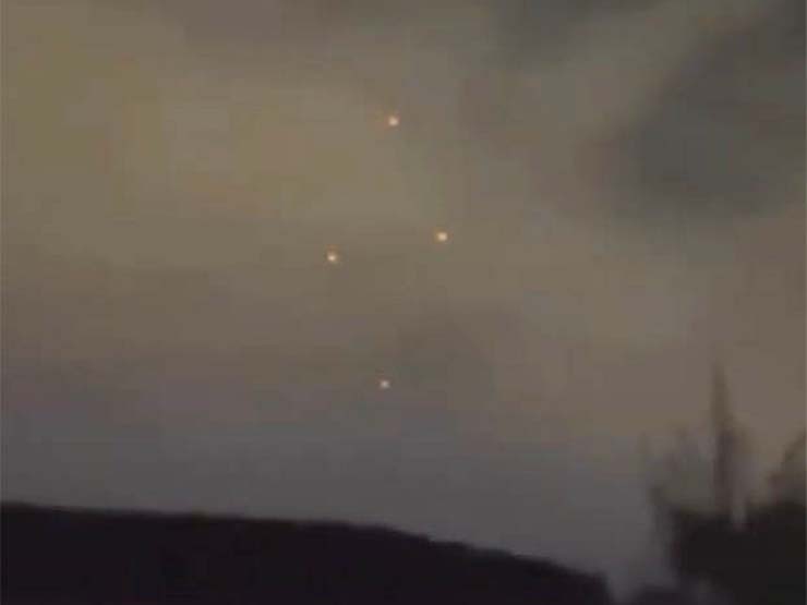 UFOs in various US cities