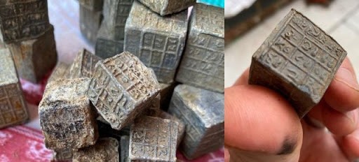 60 Mysterious Cubes With Sacred Inscriptions Found In A River In Coventry 1 Mysterious Cubes With Sacred Inscriptions