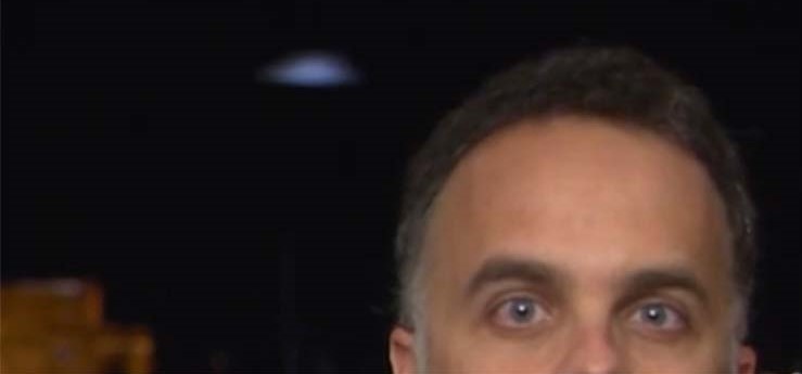 UFO Spotted On Live Television In Rome 1 UFO Spotted On Live Television