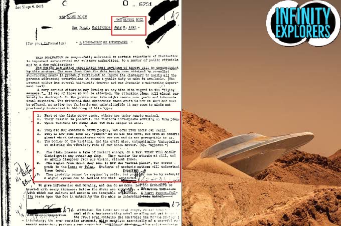 FBI Documents Claims That Aliens And Beings From Other Dimensions Have Visited Earth In Past
