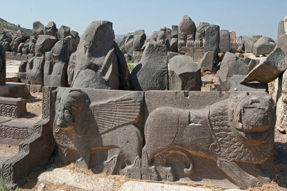 Ain Dara's Giant Footprints