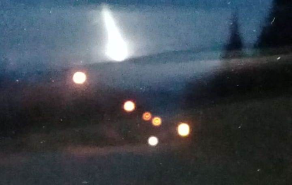 Pilots spot a UFO over the Red Moon Valley, Argentina