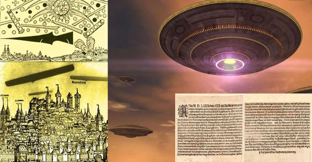 UFO Battle of Nuremberg, Germany in 1561: Mass UFO sighting in ancient times
