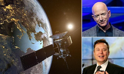 Amazon will send more than 3,200 Internet satellites into orbit to compete with Elon Musk