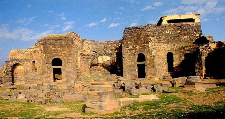 ciudad antigua de bosra siria ruinas arqueologicas