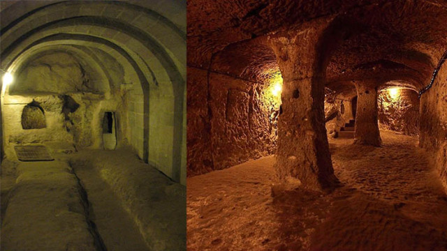 derinkuyu capilla habitacion