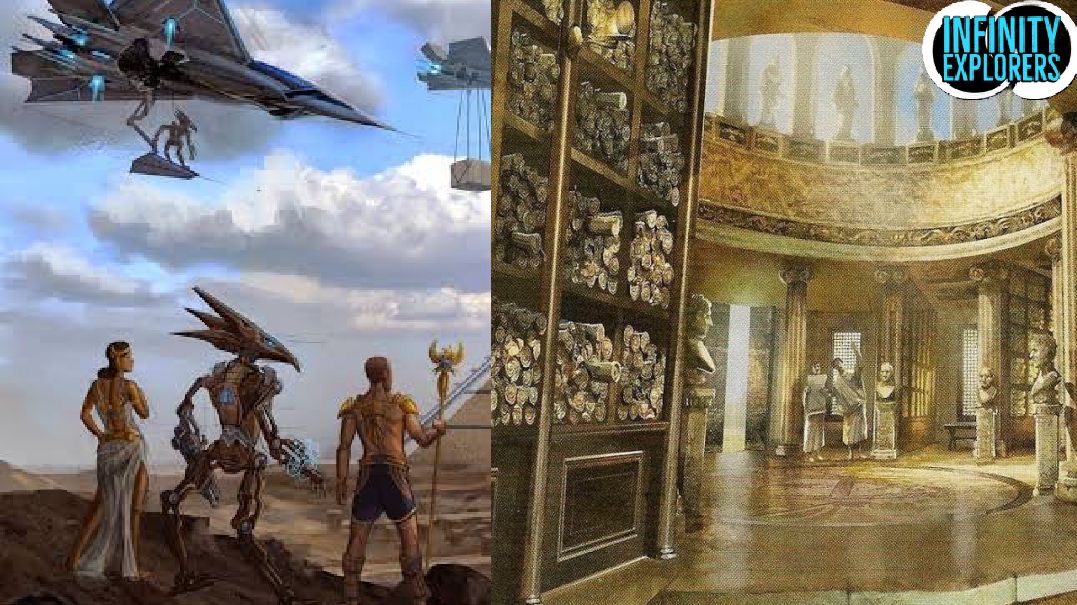 The Great Library Of Alexandria: Did It Contain Information About Aliens And Who Destroyed It?