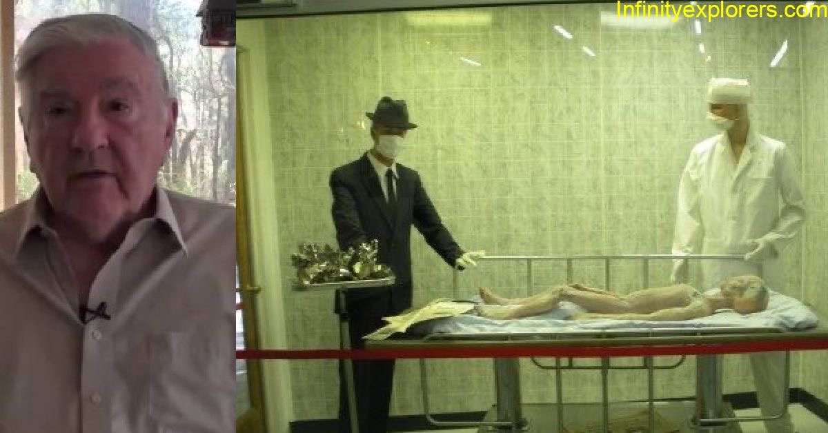An alien was killed at an American military base says, Major George Filer
