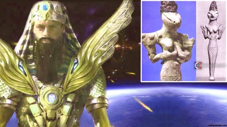 The History of Sumerian Gods Usumgal: The Gods who created the Anunnaki