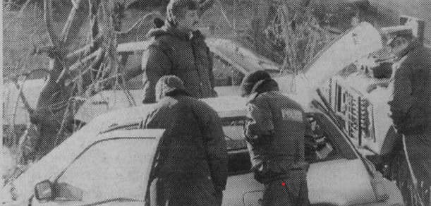 Police Near The Mysterious Tsarichina Hole