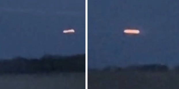 A Mysterious UFO hovering near Stonehenge has been captured By A Local