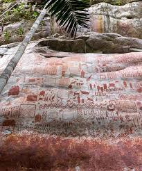Huge Walls With Prehistoric Paintings Discovered In The Amazon Rainforest