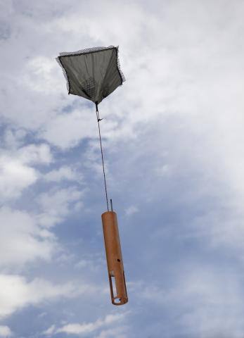 Photo leaks of an alleged unidentified aerial phenomenon investigated by the Pentagon 3 mini dropsonde