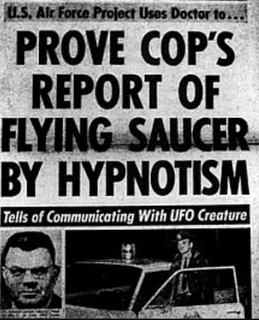 The Mysterious Alien Abduction Of  Police Officer Herbert Schirmer