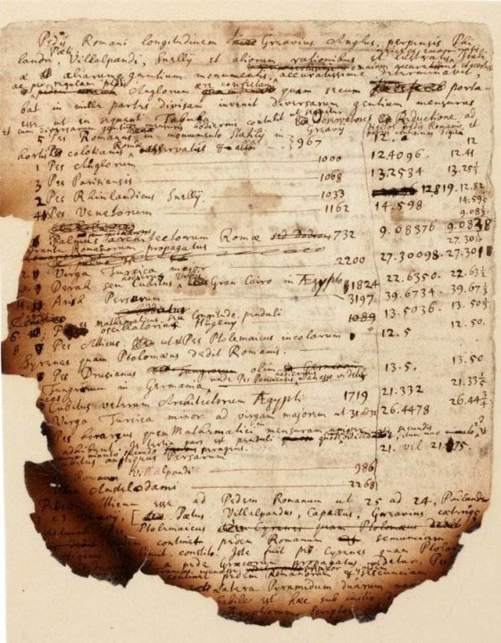 Isaac Newton's Burnt notes Of The Great Pyramid Reveals His Research On The Apocalypse 1 Isaac Newton's Burnt Notes Of The Great Pyramid Reveals His Research On The Apocalypse