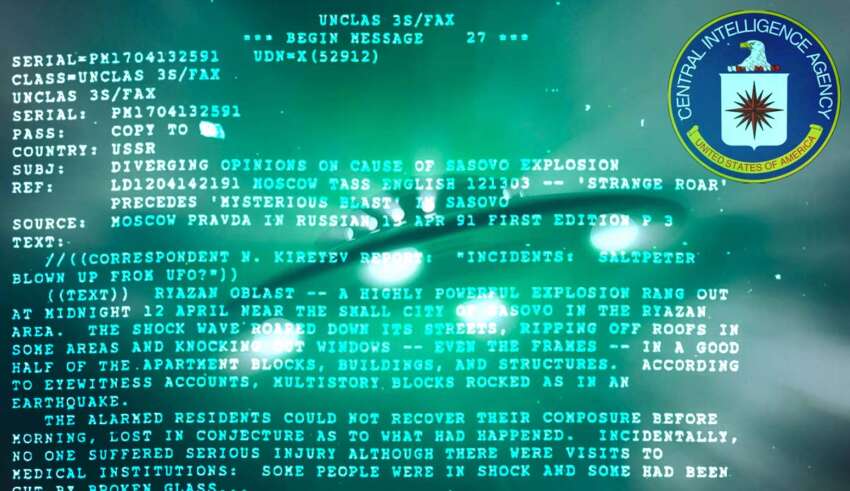 The Unexpected Declassification Of 3,000 Documents By The CIA On UFOs