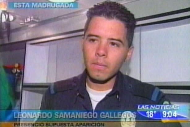 A Mysterious Attack on a Police Officer By A Flying Humanoid Witch