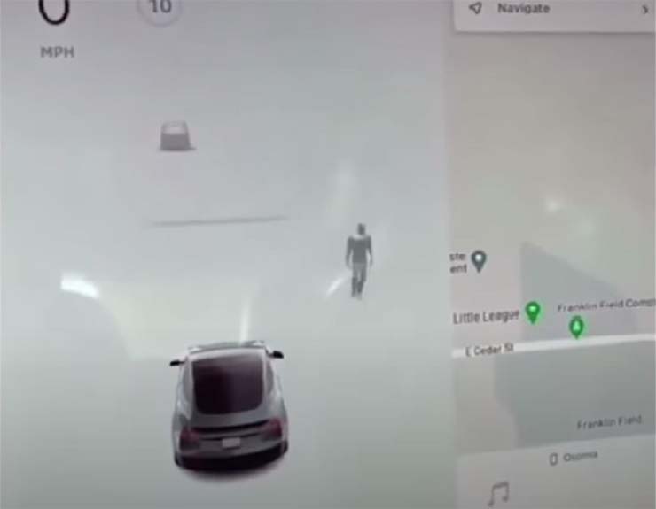 The Autopilot Of Tesla Car Detected A Ghost In A Graveyard 1 Tesla Car Detected A Ghost