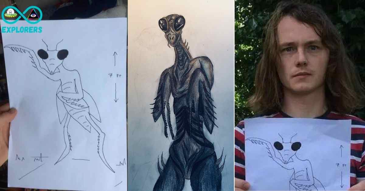 Man Claims That UFO And A Mantis Alien Cost Him His Job